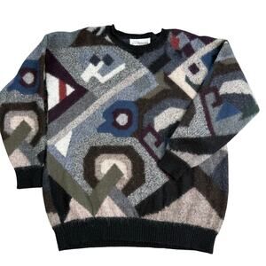 SUSAN WOODE Vintage 100% Alpaca Sweater
